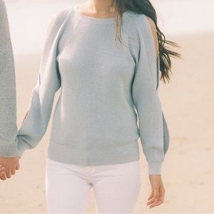 Club Monaco Open Shoulder Sweater